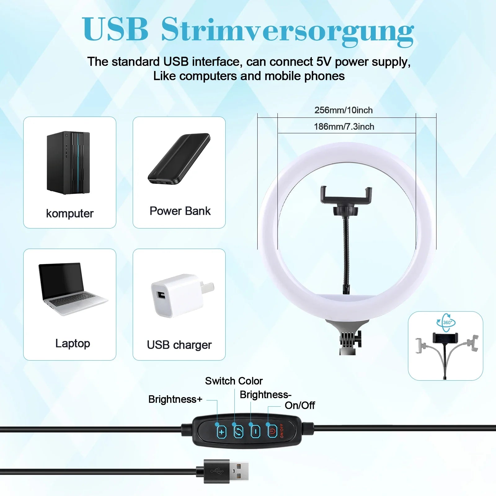 Glow Anywhere Ring Light Kit